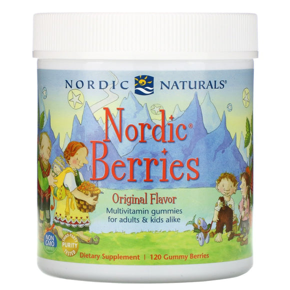 Naturals, Nordic Berries, Multivitamin Gummies, Original Flavor, 120