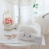 4style Sanrio Series Cinnamoroll Plush Bag Toy Soft Stuffed Peluches Purse Shouder Crossbody Doll Gift for Girls